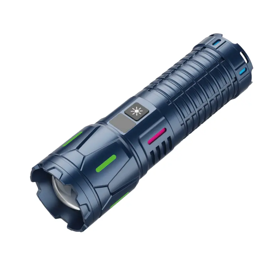 100 W LED taktična svetilka USB za ponovno polnjenje