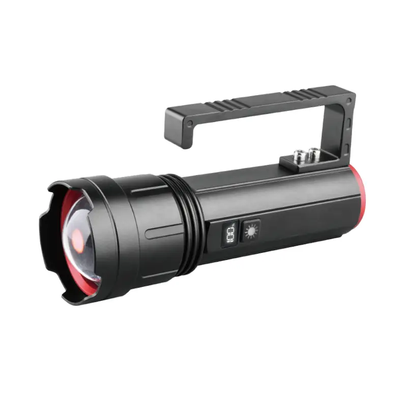 50 W bela laserska ročna svetilka za polnjenje